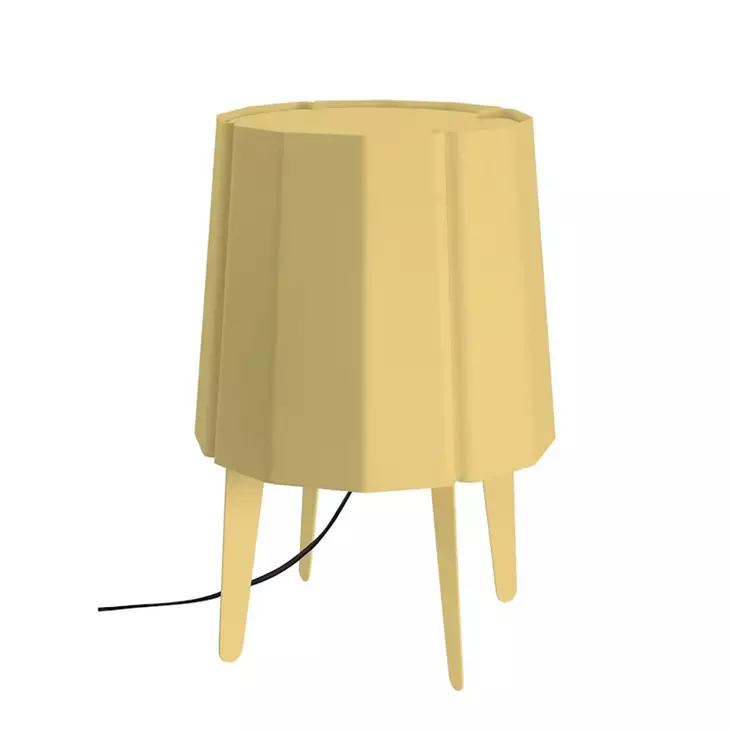 Pöytävalaisin Airam Laune E27 keltainen - Pöytävalaisimet - 6435200319135 - 1