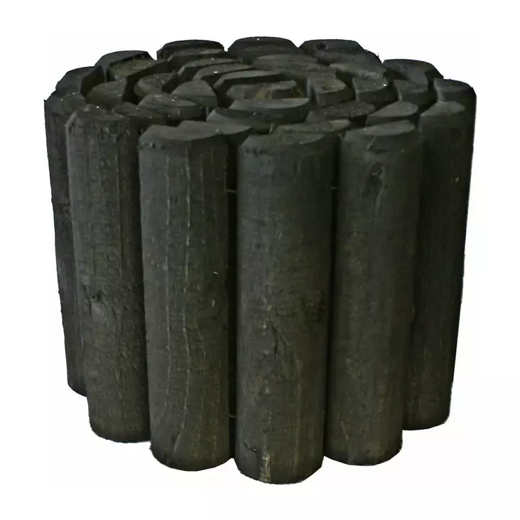 PUUREUNANAUHA MUSTA 5 X 20 X 200 - Nurmikonreunukset - 6416556106525 - 1