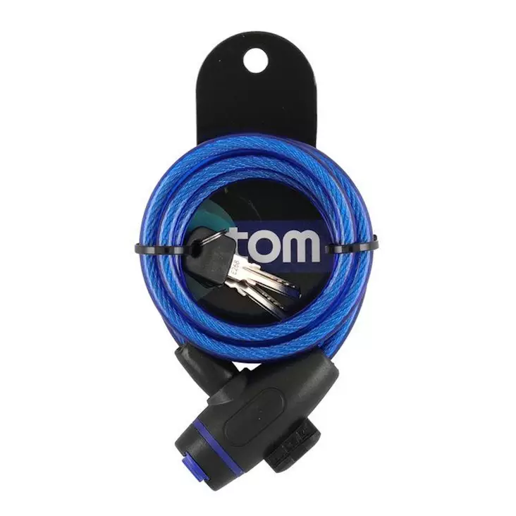 Pyöränlukko 150cm - Pyörän lukot ja hälyttimet - 6410411858765 - 1