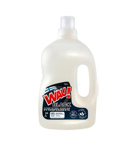Pyykinpesuneste Black Wau 1.5L - Pyykinpesunesteet - 6419642132415 - 1