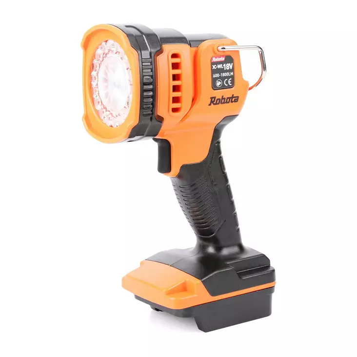 Robota DC-WL18V akkutyövalo 1800lm - Työmaavalot - 6438212141565 - 1
