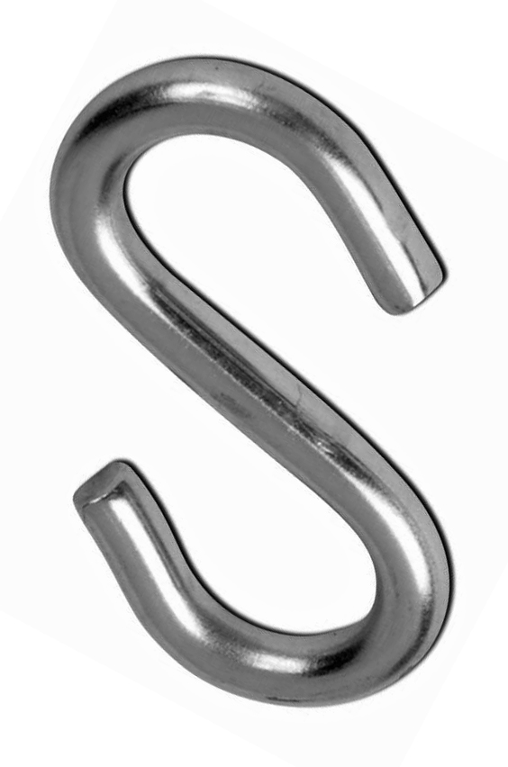 S-KOUKKU 50MM 4KPL TERÄS - Koukut, naulakot ja telineet - 6438417017535 - 1