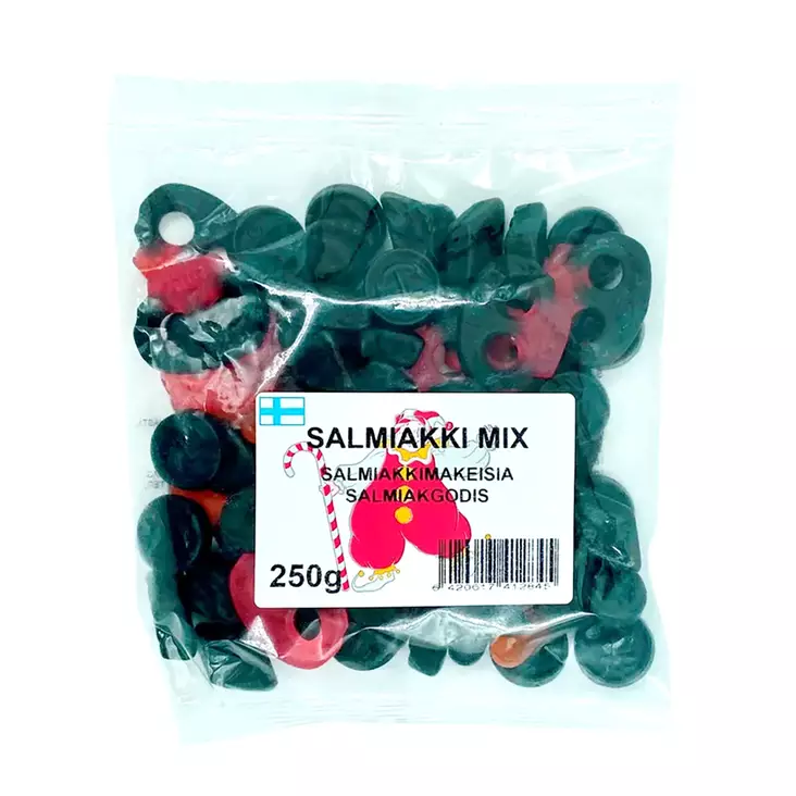 SALMIAKKI MIX 250G - Makeiset ja naposteltavat - 6420617412845 - 1