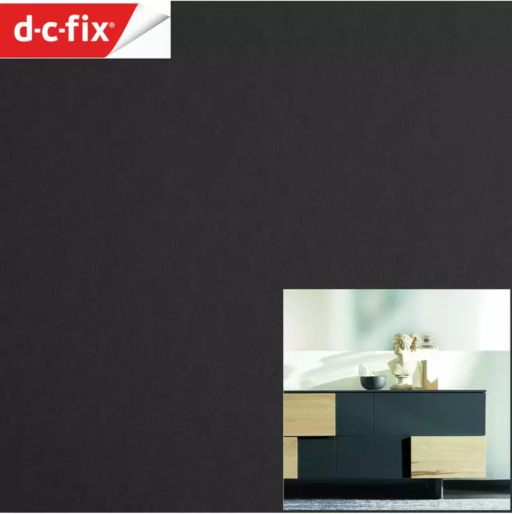 SISUSTUSKALVO D-C-Fix 346-0675 200x45cm Antrasiitti kontaktimuovi - Sisustuskalvot - 4007386340375 - 1