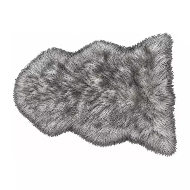 Tekoturkistalja 60x100cm harmaa fox - Sisustustaljat - 6438159074865 - 1