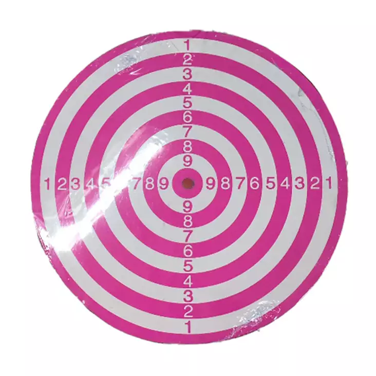 Tikkataulu pinkki/valkoinen - Tikkataulut ja tikat - 6438159078825 - 1