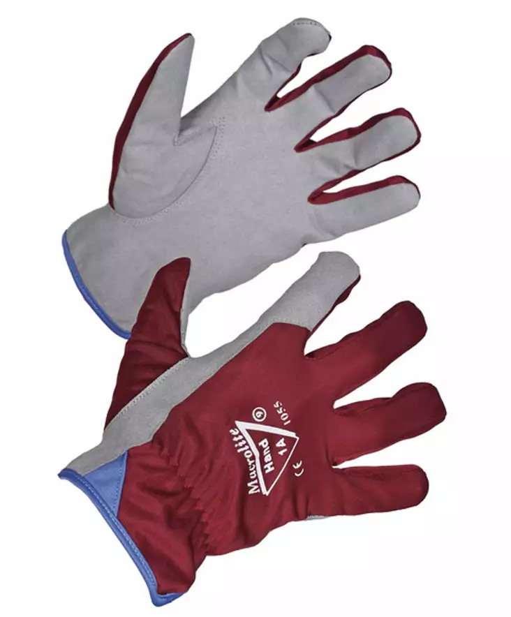 TYÖKÄSINE Macrolite harmaa amara keinonahka/nylon vuoriton - Työkäsineet - 6420217105505 - 1