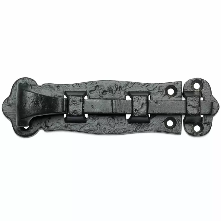 TYÖNTÖSALPA 115MM TAOTTU MUSTA HABO - Kiinnityshaat ja salvat - 7317900186325 - 1