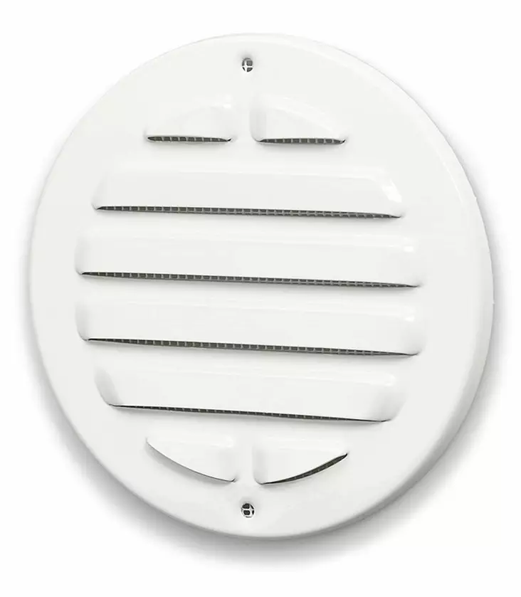 ULKOSÄLE 160MM ALUMIINI VALKOINEN - Säleiköt - 6420614028445 - 1