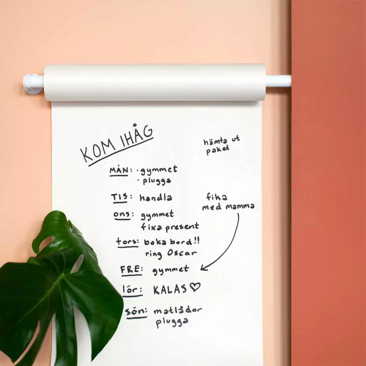 VAATETANKO 25x1000mm VALKOINEN Teräs 1600 HABO - Pienkalusteet ja pöydät - 7317900047275 - 1