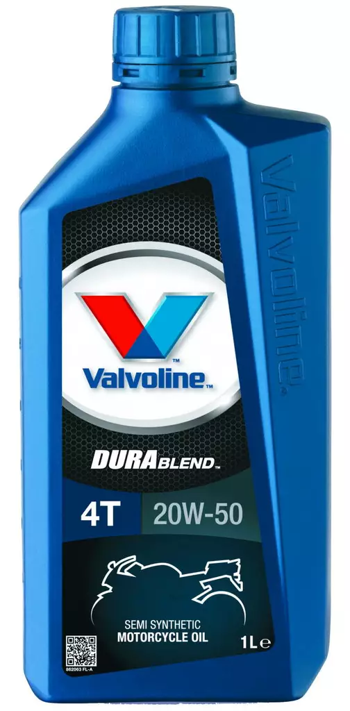 Moottoripy=C3=B6r=C3=A4n =C3=B6ljy VALVOLINE DuraBlend 4T 20W - Moottoriöljyt - 8710941019215 - 1