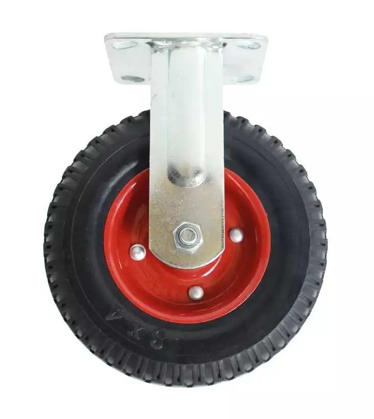 Vaununpyörä 200mm umpikumi kiinteä - Kottikärryn renkaat - 6438168115405 - 1