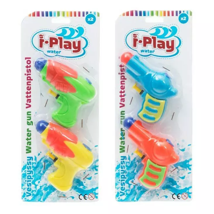 Vesipyssy 2kpl/pkt 11cm - Vesipyssyt ja rantaleikit - 6410413167445 - 1