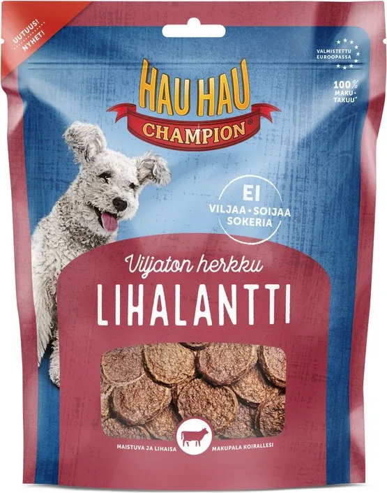 VILJATON HERKKU LIHALANTTI 400 G - Koiranruoat ja herkut - 6430069588425 - 1
