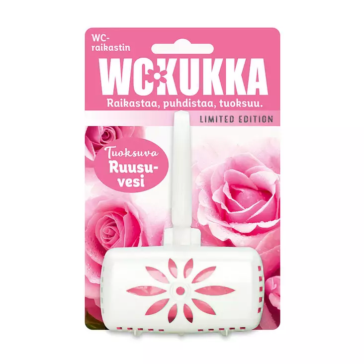 WC-KUKKA RUUSUVESI RAIKASTIN - WC-puhdistusaineet - 6412203102315 - 1