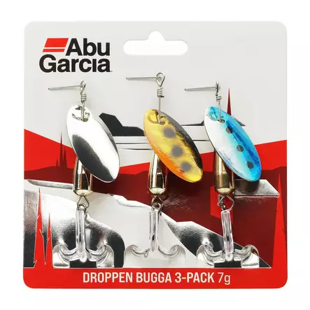 ABU GARCIA DROPPEN BUGGA 7G 3-PACK - Viehelajitelmat - 36282728486 - 2