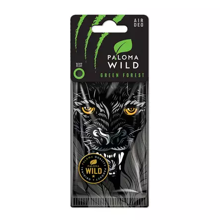 AUTONRAIKASTIN WILD GREEN FOREST - Autohajusteet - 5997270750436 - 1