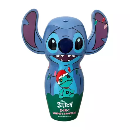 Disney Stitch shampoo&suihkugeeli 300ml - Lasten kosmetiikkapakkaukset - 8721382702536 - 1