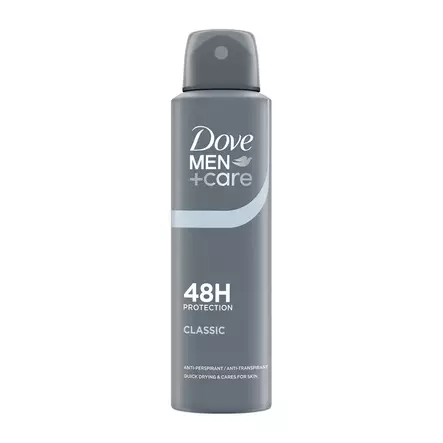 Deo Spray 150ml Dove Men 48hCare Classic - Miesten deodorantit - 8720181295546 - 1