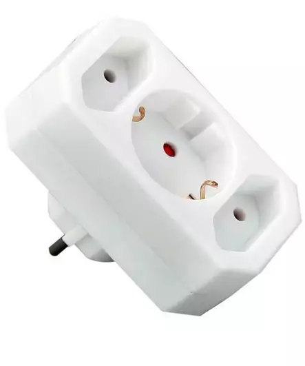 HAAROITUSKOSKETIN 3-OSAINEN MAADOITETTU - Pistorasiat, haaroittimet ja kytkimet - 6438140940056 - 2