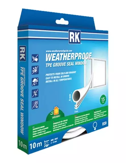 IKKUNATIIVISTE URA O 10M VALKOINEN - Ikkuna- ja ovitiivisteet - 6418091340006 - 1