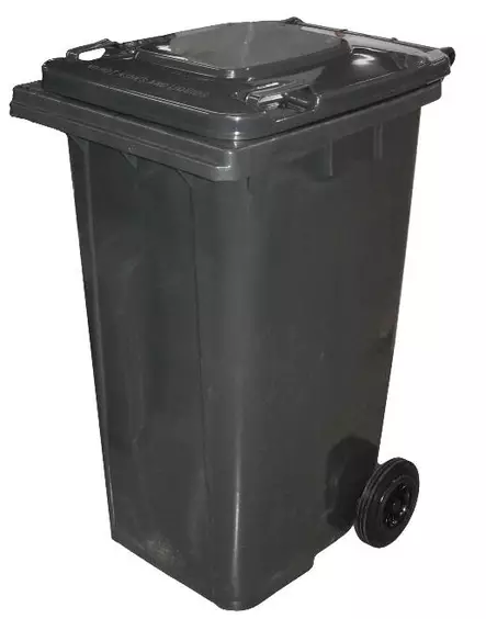 JÄTEASTIA 240L PYÖRILLÄ - Pihan jäteastiat - 6438168062266 - 1