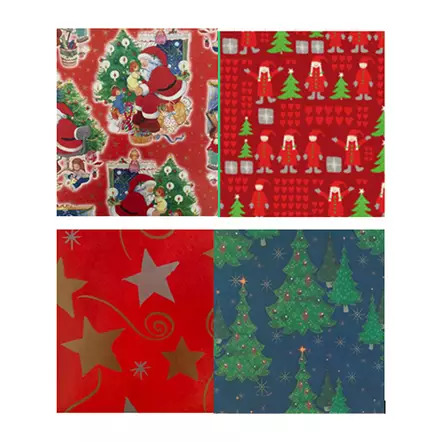 Joulupaperi 70 cm x 3 m - Lahjapaperit joulu - 6412165112636 - 1