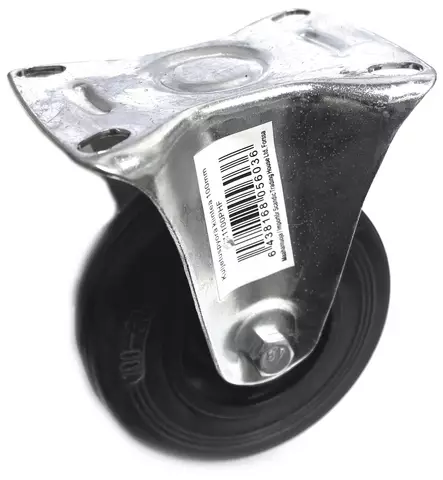 KALUSTEPYÖRÄ 100mm KIINTEÄ - Kalustepyörät - 6438168056036 - 1