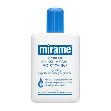 MIRAME KYNSILAKANPOISTOA.125ML - Kynsilakat ja kynsimeikit - 7310619090006 - 1