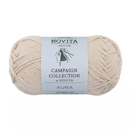 Novita Aura puuvillalanka 50 g Suoja 6021 - Puuvillalangat - 6412618203416 - 1