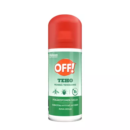 OFF TEHO 100ML SUIHKE Kuivuu välittömäst - Hyttysmyrkyt ja hyttyssavut - 6414400021376 - 1