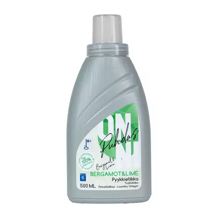 Onni Pyykkietikka 500ml Bergamont-Lime - Huuhteluaineet ja pyykkietikat - 6419642226206 - 1