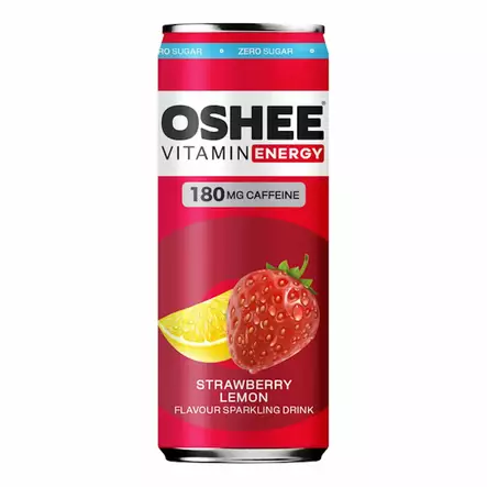 Oshee zero mansikka & sitruuna 0,33L - Energiajuomat - 5905868422436 - 1