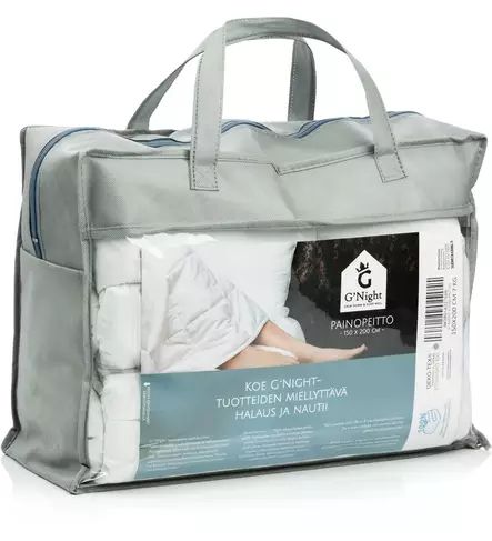 PAINOPEITTO 7kg 150x200cm G'Night - Pussilakanat, petivaatteet ja tyynyt - 6438014227566 - 1