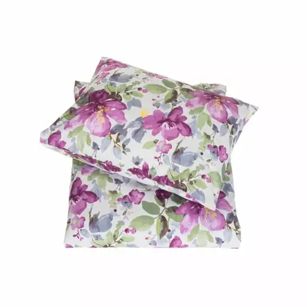 Pussilakanasetti 150x210 cm Violetta - Pussilakanat, petivaatteet ja tyynyt - 6410416358826 - 1