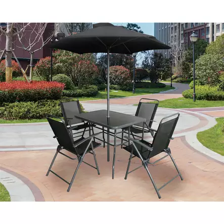 Puutarhakalusteryhmä 6-os - Ulkokalustesetit ja sohvaryhmät - 6438168120546 - 2