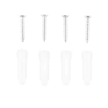 Seinäkoukku Nova 4 koukkua kulta - Koukut, naulakot ja telineet - 6410416437446 - 2