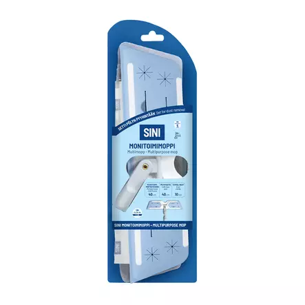 SINI MONITOIMIM.40CM+10 TOMULIINAA - Siivousliinat ja rätit - 6423800034626 - 2