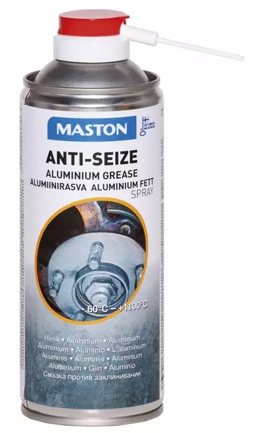 SPRAY ALUMIINIRASVA ANTI-SEIZE 400ML MASTON - Voiteluaineet ja vaseliinit - 6412490026936 - 1