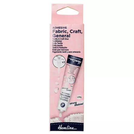 HEMLINE TEKSTIILILIIMA 35 GR. - Käsityötarvikkeet - 9317385241586 - 1