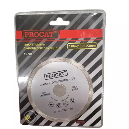 TIMANTTILAIKKA 110mm PROCAT - Timanttilaikat - 6420610197046 - 1