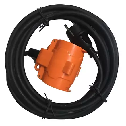 Ulkojatkojohto OPAL 2-osainen 3x1,5 H05RR-F 10m - Jatkojohdot, kaapelikelat ja tarvikkeet - 6413821990056 - 1