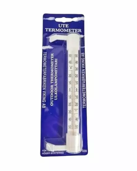 ulkol=C3=A4mp=C3=B6mittari muovi 24cmx3cm - Lämpömittarit ja sääasemat - 7316040009396 - 1