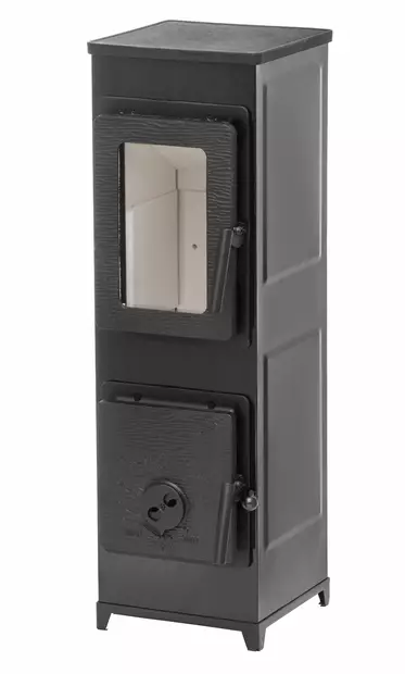 VALMISTAKKA BASEMENT 5,5kW MUSTANG - Takat ja kamiinat - 6410412629326 - 1