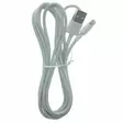 Lightning kaapeli - USB A 2m valkoinen - Laturit, kaapelit ja varavirtalähteet - 5706808021456 - 1