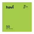 Servetti Havi lime 33cm - Lounas-servetit 33x33 - 6411632601116 - 1