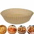 Ilmafriteerauskeittimen suojapaperi 50kpl/pkt Airfryer - Airfryer silikonisuojat ja suojapaperit - 6438159896146 - 1