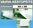 Kestopeite 6X8m vahva 200G/m2 pressu - Kestopeitteet - 6438168050096 - 1