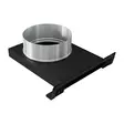 Kratki ø100 mm korvausilma-adapteri - Hormit ja liitosputket - 5901350012826 - 1