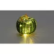 Kurpitsa LED-valoilla särölasi vihreä - Valohahmot ja valokoristeet - 6410416588506 - 2
